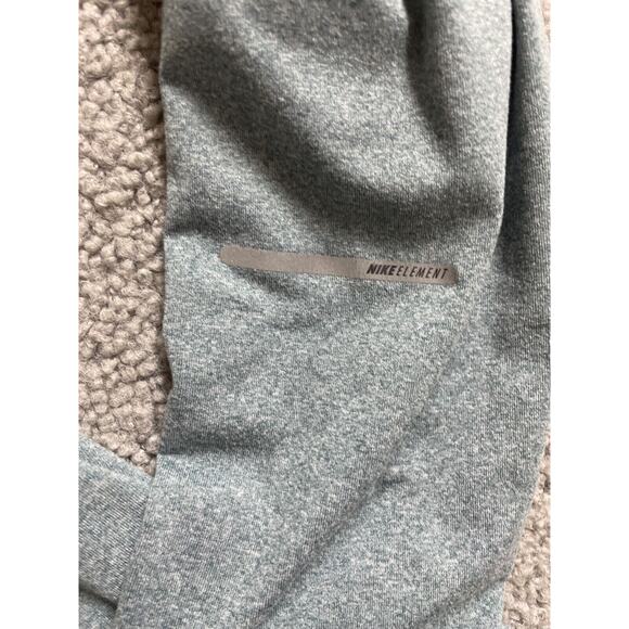 Nike Women Top small blue Shirt Logo Running Element 1/4 Zip Long Sleeve - Picture 4 of 6